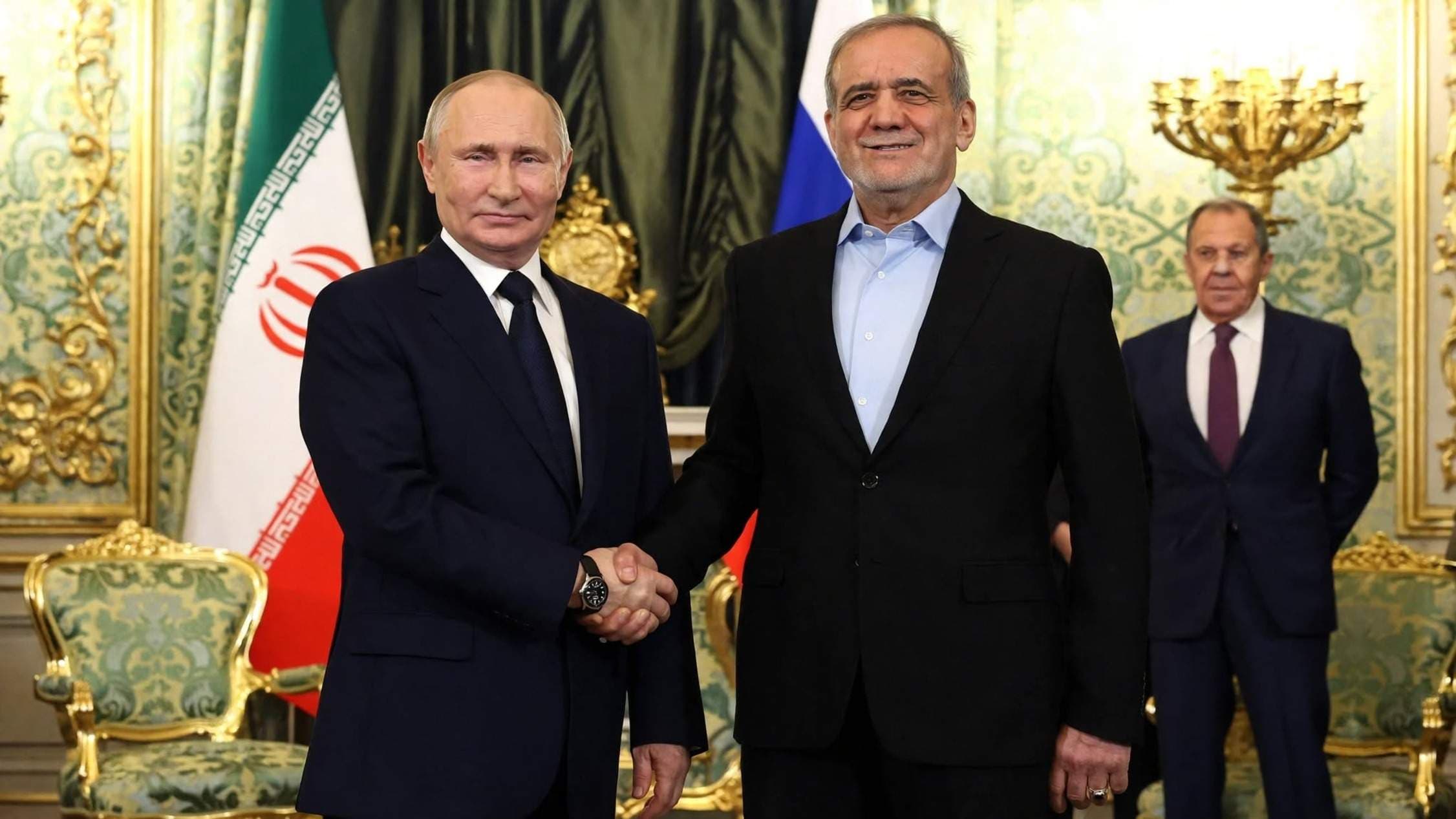 Pezeshkian to Putin in Moscow: we Don't Need America